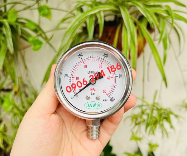 ĐỒNG HỒ ĐO ÁP SUẤT DAWN  P254 63A 500BAR