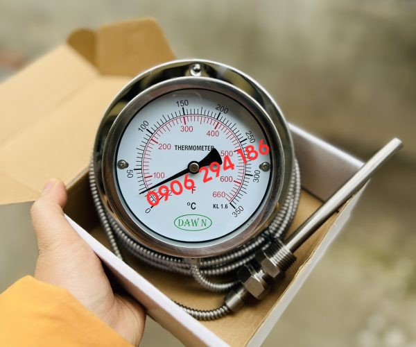 ĐỒNG HỒ ĐO NHIỆT DÂY DAWN T210 100A 0-350⁰C