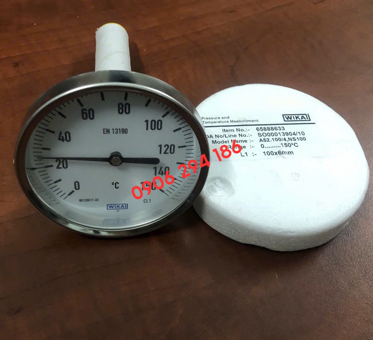 ĐỒNG HỒ NHIỆT ĐỘ WIKA A52.100- 150độ