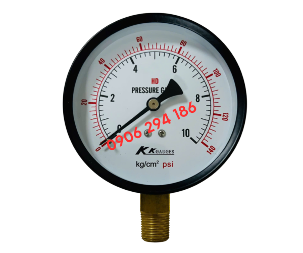 ĐỒNG HỒ ÁP SUẤT KK 100MM 10KG/CM2