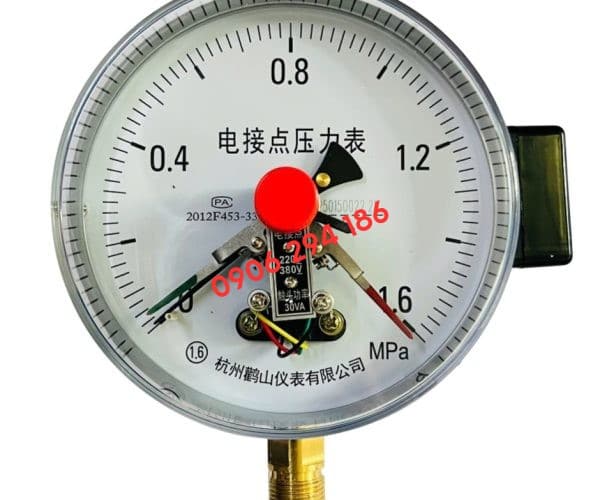 ĐỒNG HỒ ÁP SUẤT 3 KIM TRUNG QUỐC MẶT 150MM