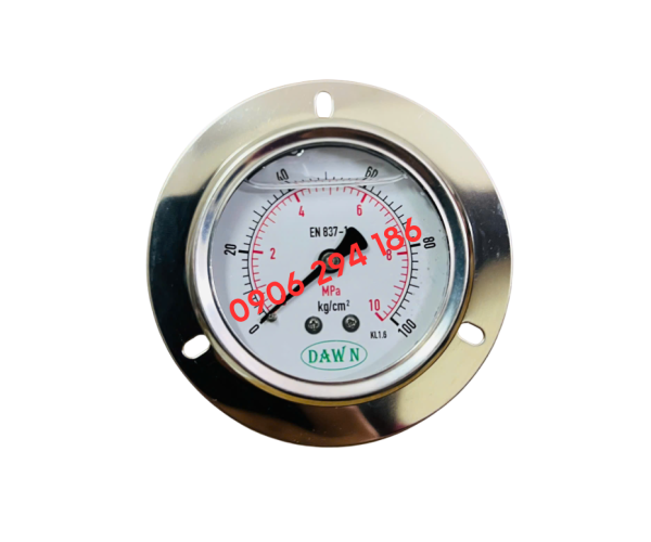 ĐỒNG HỒ ĐO ÁP SUẤT DAWN  P254 63B 0-100KG/CM2