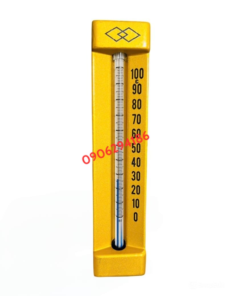 NHIỆT KẾ THỦY NGÂN CÔNG NGHIỆP CHÂN SAU TRUNG QUỐC 100oC