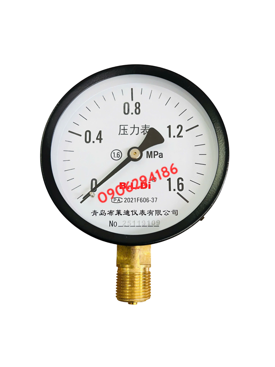 ĐỒNG HỒ ĐO ÁP SUẤT TRUNG QUỐC DẢI 0-16BAR