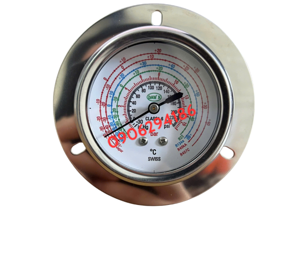 ĐỒNG HỒ ĐO ÁP SUẤT GAS DAWN P255 63B -1-15KG/CM2