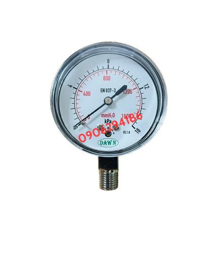 ĐỒNG HỒ ÁP SUẤT THẤP DAWN P440 63A 16KPA