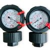 Đồng Hồ Áp Suất Màng Safe Gauge 2 Mặt