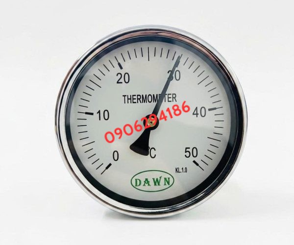 ĐỒNG HỒ ĐO NHIỆT ĐỘ DAWN T411 100B 0-50độ L100