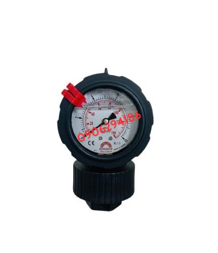 ĐỒNG HỒ SAFE GAUGE VỎ NHỰA 10KG/CM2