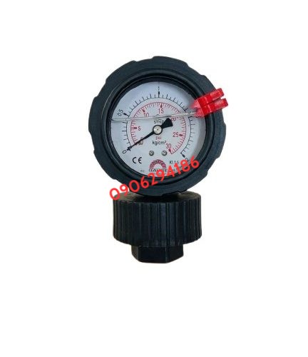 ĐỒNG HỒ ÁP SUẤT SAFE GAUGE VỎ NHỰA 2KG/CM2