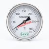 ĐỒNG HỒ ĐO NHIỆT ĐỘ DAWN CHÂN ĐỨNG T411 100B 300oC L500