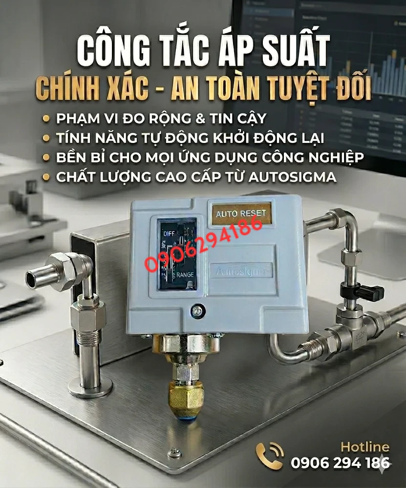 Hướng Dẫn Sử Dụng Công Tắc Áp Suất Autosigma HS210