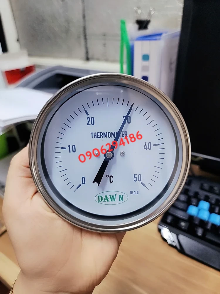 BILALO cung cấp Đồng hồ áp suất DAWN , Đồng hồ đo nhiệt độ DAWN cho Công ty CP đầu tư và xây lắp Hải Anh tại Thái Nguyên