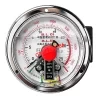ĐỒNG HỒ ĐO ÁP SUẤT 3 KIM TRUNG QUỐC Y100 25MPA CHÂN SAU
