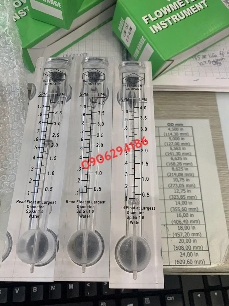 Lô Hàng Lưu Lượng Kế LZM-15Z KINGTAI Chính Hãng Vừa Cập Kho BILALO